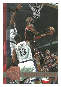 1997-98 Topps - Minted in Springfield #123 Michael Jordan Front