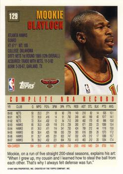 1997-98 Topps - Minted in Springfield #129 Mookie Blaylock Back