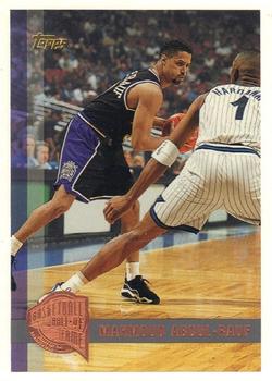 1997-98 Topps - Minted in Springfield #143 Mahmoud Abdul-Rauf Front