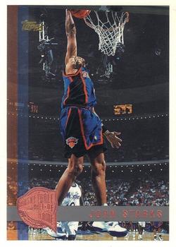 1997-98 Topps - Minted in Springfield #183 John Starks Front