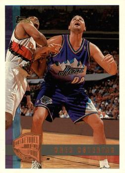 1997-98 Topps - Minted in Springfield #187 Greg Ostertag Front