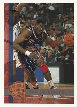 1997-98 Topps - Minted in Springfield #203 Hakeem Olajuwon Front