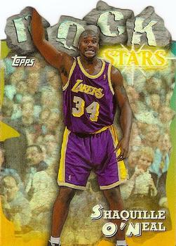 1997-98 Topps - Rock Stars Refractors #RS13 Shaquille O'Neal Front