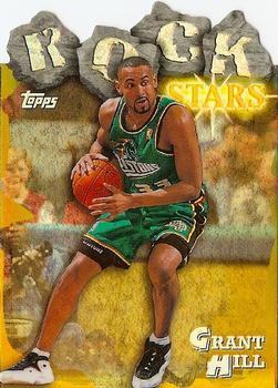 1997-98 Topps - Rock Stars Refractors #RS15 Grant Hill Front