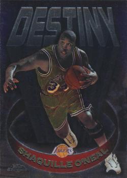 1997-98 Topps Chrome - Destiny #D15 Shaquille O'Neal Front