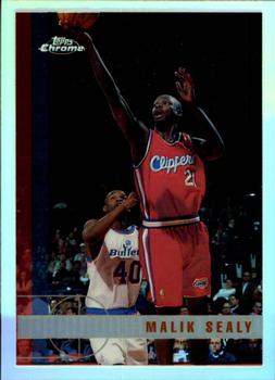 1997-98 Topps Chrome - Refractors #22 Malik Sealy Front