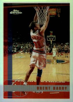 1997-98 Topps Chrome - Refractors #52 Brent Barry Front