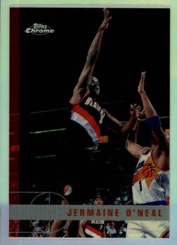 1997-98 Topps Chrome - Refractors #90 Jermaine O'Neal Front