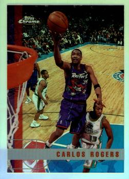 1997-98 Topps Chrome - Refractors #127 Carlos Rogers Front