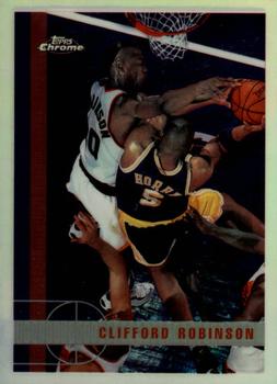 1997-98 Topps Chrome - Refractors #202 Clifford Robinson Front