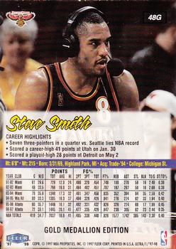 1997-98 Ultra - Gold Medallion #48G Steve Smith Back