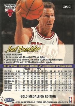 1997-98 Ultra - Gold Medallion #209G Jud Buechler Back