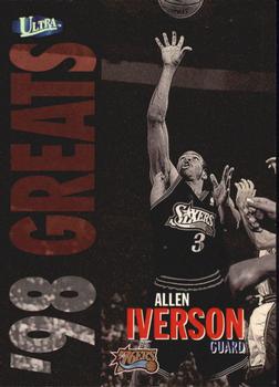 1997-98 Ultra - Gold Medallion #258G Allen Iverson Front