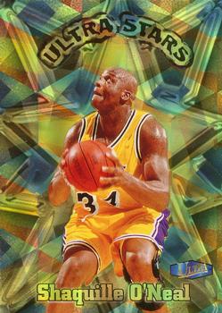 1997-98 Ultra - Ultra Stars Gold #4 US Shaquille O'Neal Front