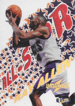 1997-98 Ultra - Ultrabilities All-Star #12 AS Ray Allen Front