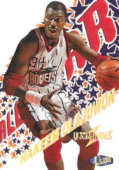 1997-98 Ultra - Ultrabilities All-Star #18 AS Hakeem Olajuwon Front