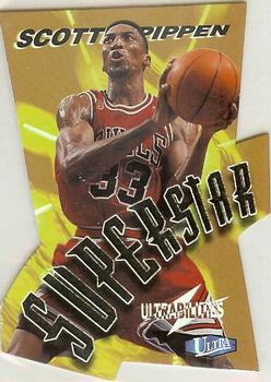 1997-98 Ultra - Ultrabilities Superstar #9 SS Scottie Pippen Front