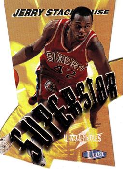1997-98 Ultra - Ultrabilities Superstar #19 SS Jerry Stackhouse Front