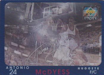 1997-98 Upper Deck Diamond Vision - Signature Moves #S7 Antonio McDyess Front