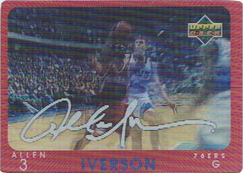 1997-98 Upper Deck Diamond Vision - Signature Moves #S20 Allen Iverson Front