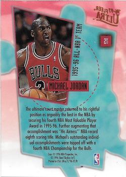 1996-97 Ultra - Court Masters #2 Michael Jordan Back