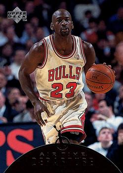 1997-98 Upper Deck - Jordan Air Time #AT2 Michael Jordan Front