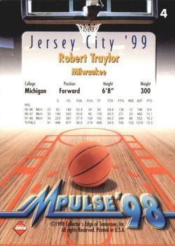 1998 Collector's Edge Impulse - Jersey City '99 #4 Robert Traylor Back