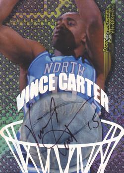 1998 Collector's Edge Impulse - Pro Signatures #8 Vince Carter Front