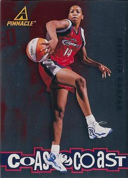 1998 Pinnacle WNBA - Coast to Coast #6 Cynthia Cooper Front
