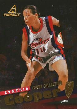 1998 Pinnacle WNBA - Court Collection #10 Cynthia Cooper Front