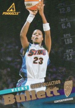 1998 Pinnacle WNBA - Court Collection #19 Vicky Bullett Front