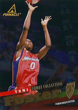 1998 Pinnacle WNBA - Court Collection #34 Toni Foster Front