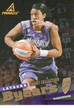 1998 Pinnacle WNBA - Court Collection #45 Latasha Byears Front