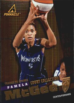 1998 Pinnacle WNBA - Court Collection #47 Pamela McGee Front