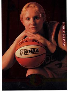 1998 Pinnacle WNBA - Number Ones #4 Korie Hlede Front
