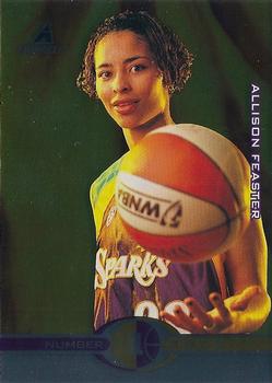 1998 Pinnacle WNBA - Number Ones #5 Allison Feaster Front