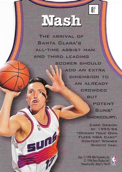 1996-97 Fleer Ultra 87 Steve Nash Rookie Card 