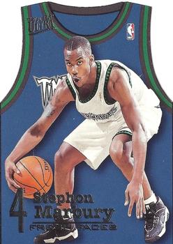 1996-97 Ultra - Fresh Faces #7 Stephon Marbury Front