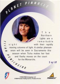 1998 Pinnacle WNBA - Planet Pinnacle #5 Ticha Penicheiro Back
