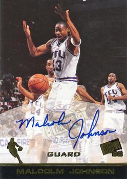1998 Press Pass - Autographs #NNO Malcolm Johnson Front