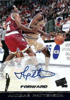 1998 Press Pass - Autographs #NNO Andrae Patterson Front