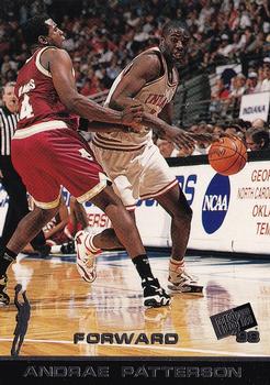 1998 Press Pass - In The Zone #35 Andrae Patterson Front