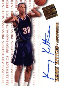 1998 Press Pass Authentics - Autographs #NNO Kerry Kittles Front
