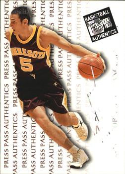 1998 Press Pass Authentics - Hang Time #20 Sam Jacobson Front