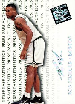 1998 Press Pass Authentics - Hang Time #37 Ron Mercer Front