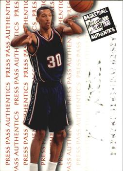 1998 Press Pass Authentics - Hang Time #43 Kerry Kittles Front