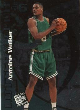1998 Press Pass Authentics - Lottery Club #LC11 Antoine Walker Front