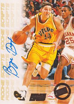1998 Press Pass Double Threat - Rookie Script Autographs #NNO Bryce Drew Front
