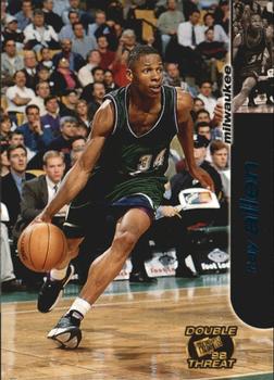 1998 Press Pass Double Threat - Torquers #39 Ray Allen Front
