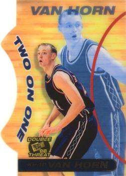 1998 Press Pass Double Threat - Two-On-One #TO3 Keith Van Horn Front